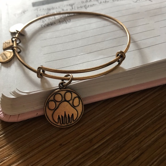 Alex and Ani Bear Paw Bracelet - Picture 3 of 3